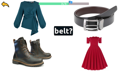 Learn Clothes in English Screen 3