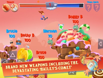 Tangkapan Layar Worms 4