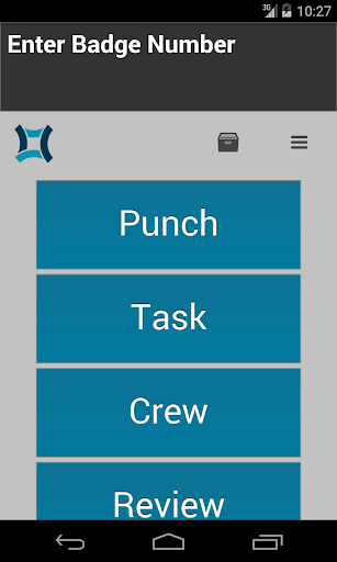 Android application Time Terminal screenshort