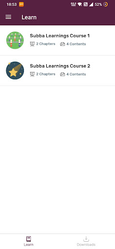 Subba Learnings screenshot 2