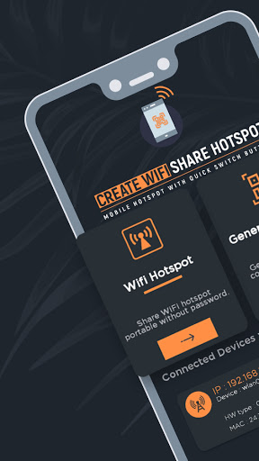 Android application Hotspot Manager-Mobile WiFi screenshort