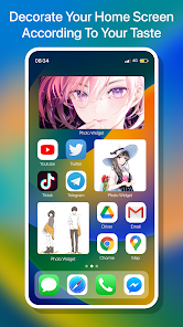 Captura de Pantalla 8 Photo Widget iOS 16 android
