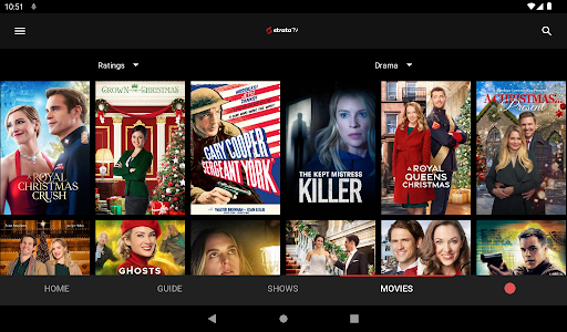 Screenshot of StrataTV