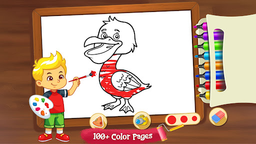 Android application Coloring book for kids screenshort
