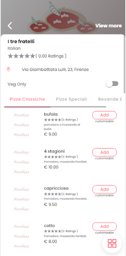 Pizzeria I tre Fratelli Screen 2