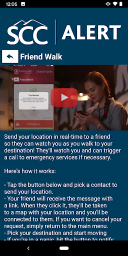 SCC Alert Screen 2