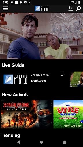 Android application ElectricNOW for TV screenshort