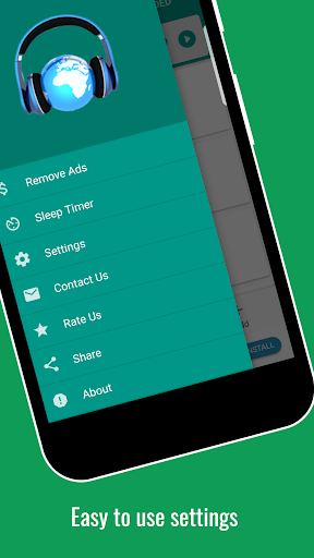 Android application Creole Radio screenshort
