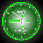 Cover Image of Descargar Reloj Analógico Adi Fondo Animado  APK