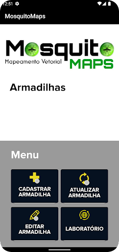 Android application Mosquito Maps - GO screenshort