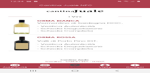 Cantina Juale NFC Screen 3