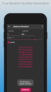 Quantum Random Number Generato Screenshot