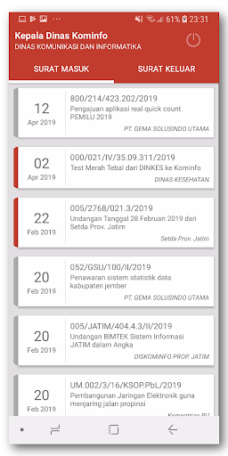 eSURAT KAB. JEMBER Screen 2