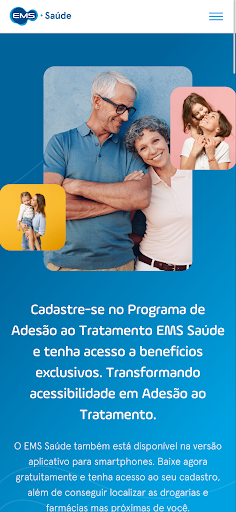 Android application EMS Saúde screenshort