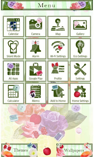 Flamingo Flower Theme +HOME Screen 3