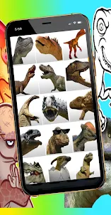 Dinosaur stickers