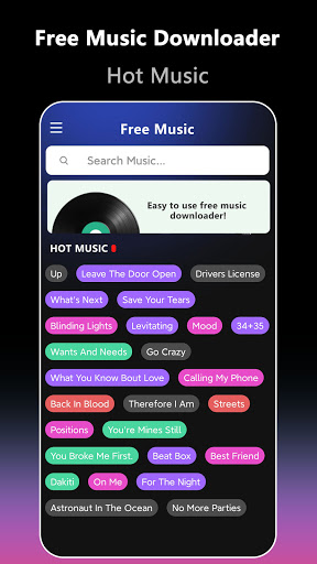 Android application Music Downloader&Mp3Downloader screenshort