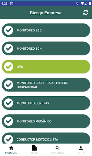 Riesgo Empresa Screen 3