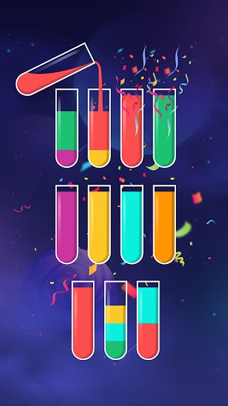 Water Sort Puzzle Color Game 4.1 APK + Мод (Unlimited money) за Android
