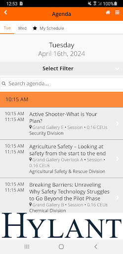Michigan Safety Conference Screen 2