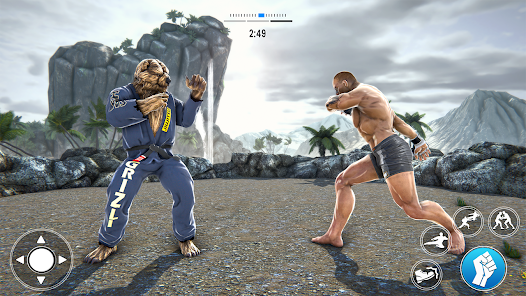 Screenshot 3 kárate combatiente juego android