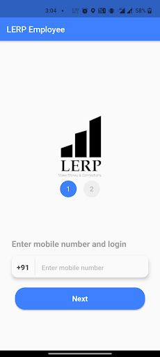Android application Ganpati Employee App screenshort