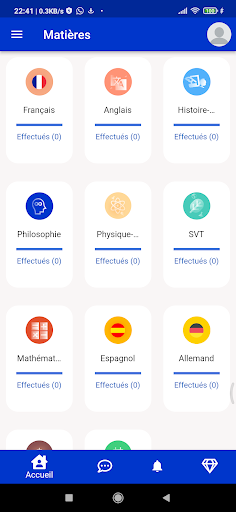 Android application prenezlesfeuilles screenshort