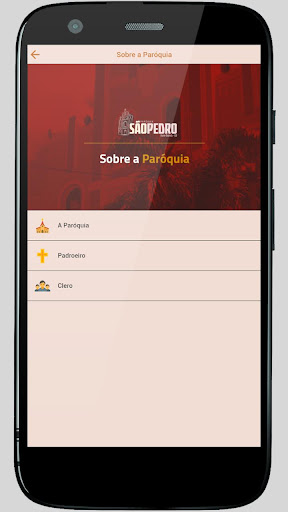 Paróquia São Pedro Screen 3