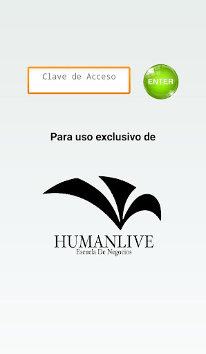 Android application HUMANLIVE EC screenshort