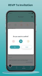 ادارة الدعوات he Hub App 5