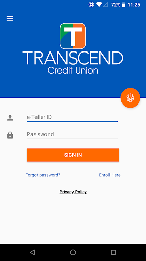 Android application e-Teller screenshort