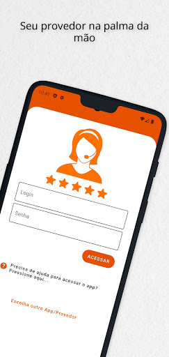 Android application Assinante ISP screenshort