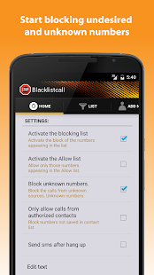 Block-Spam - Blacklistcall 14.0.4 screenshots 2