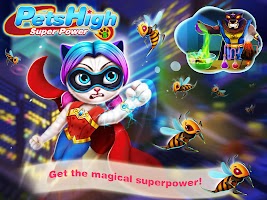 screenshot of Pets High5–SuperHero Girl Resc