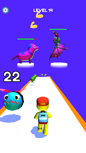 Android application Monster Run screenshort
