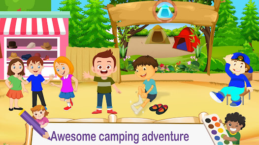 Pretend Play Wildlife Camping Adventure  screenshots 15