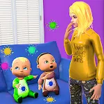 Cover Image of Baixar Twins Baby Mother Simulator! 0.1 APK