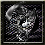 Black Dragon for Luck LWP icon