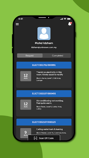 Android application eWORMs screenshort