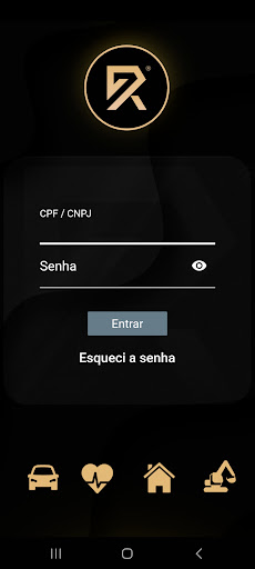Android application Riffel Seguros screenshort