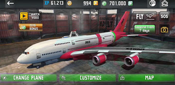 Airplane Flight Pilot Games
