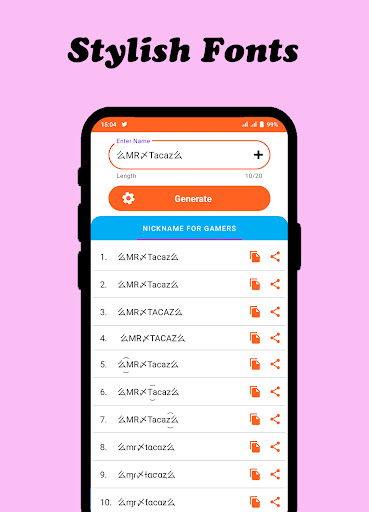 Apelido Criador: Nickfinder – Apps no Google Play