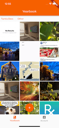 Android application Tumla screenshort