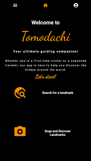 Android application Tomodachi screenshort