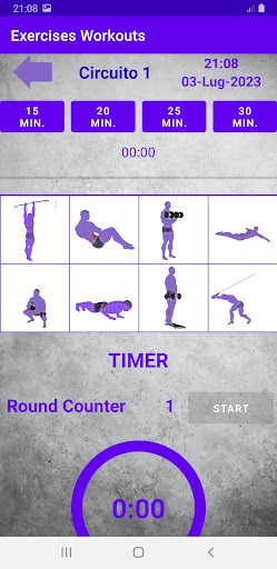 Exercises Workouts Datasheet