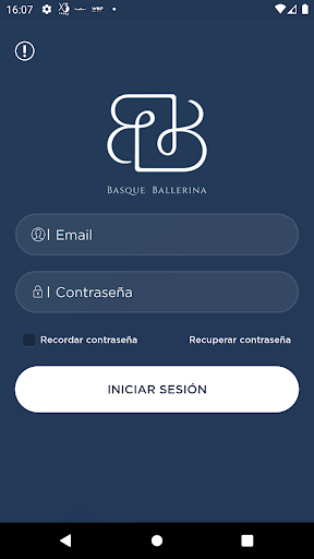 Android application Basque Ballerina screenshort