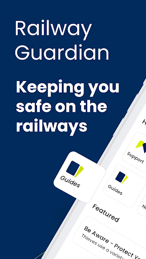 Android application Railway Guardian screenshort