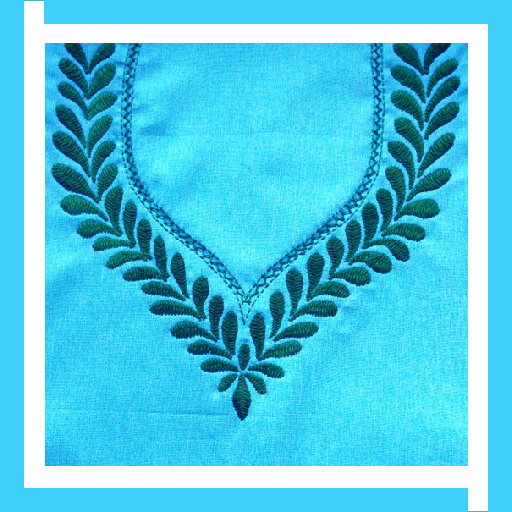 Neck Embroidery Design logo