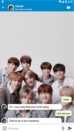 Stray Kids Chat & Video Call Screen 2