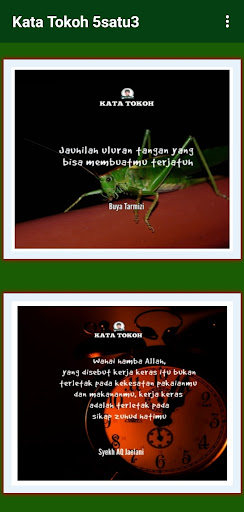 Kata Tokoh 5satu3 Screen 3